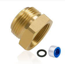 Shower Hose Adapter, Garden Hose Adapter, Shower Head Hose Adapter, Brass Garden