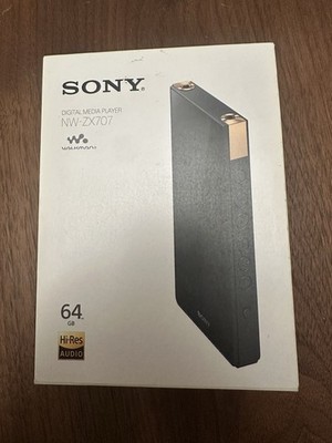 SONY WALKMAN NW-ZX707 64GB Hi-Res ZX Series Audio Player Black BOX ONLY