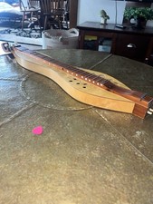 1991 The Dulcimer Factory 4 String Birch Dulcimer Walnut Heart Vine Naylor