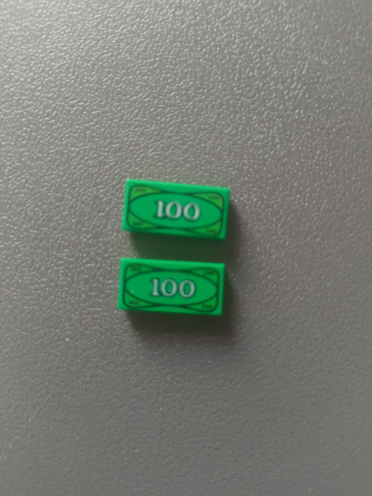 LEGO Printed Money Tiles 100 Green Brand New Genuine Fast Pnp Cheap