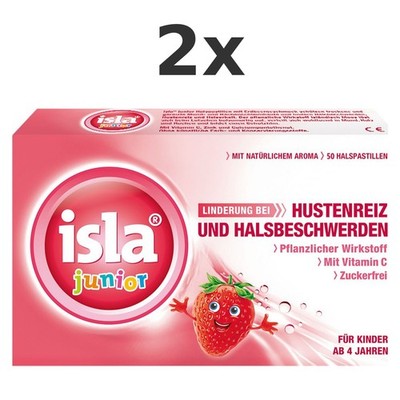 2x Isla Junior Pastillen 50 St - PZN 17482440