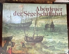 Abenteuer der Segelschifffahrt German Maritime Book w/ Ship Art