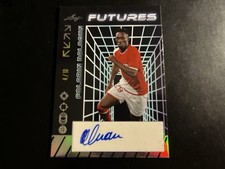 2024 Leaf Futures Autograph Platinum Holo Folarin Balogun Auto 4/10 USA USMNT