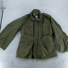 Vintage Alpha Industries M65 Field Coat Mens Medium Regular Military 70s Jacket