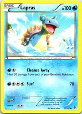 Lapras 17/101 Common Plasma Blast Pokemon HP on eBay