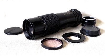 Canon EOS DIGITAL Fit 100 200mm 400mm ZOOM Objektiv für 400D 600D 1200D 7D 2000D +