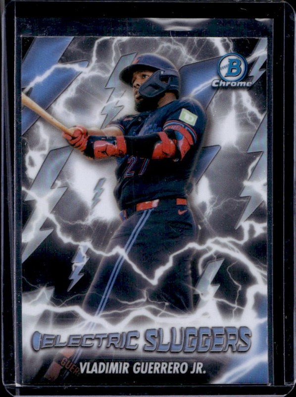 2026 Bowman Vladimir Guerrero Jr. Electric Sluggers Chrome #ES-2 Blue Jays