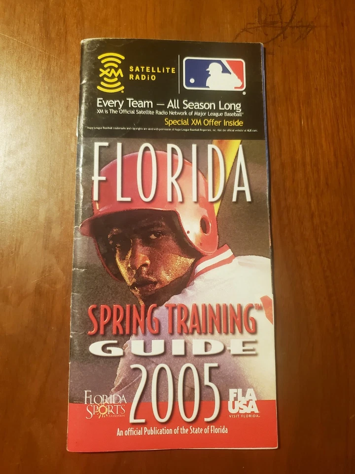 FIRMADO Toronto Blue Jays Guía de Entrenamiento de Primavera Autógrafo John Gibbons Gabe Gross Foto 3 de 4