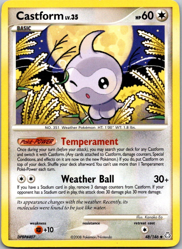 Castform 48/146 Legends Awakened Uncommon LP