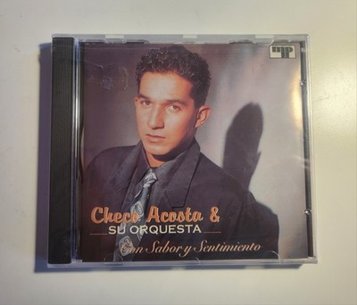 *SEALED* Checo Acosta & Su Orquesta: Con Sabor y Sentimiento CD NUEVO Y SELLADO