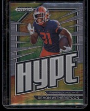 2023 Panini Prizm Draft Picks #HP-18 Devon Witherspoon Hype