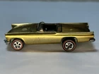 Hot Wheels Classic '57 T-Bird Ford Gold Black Diecast 1968 Redlines