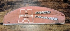 Rare Vintage Macmillan Ring-Free Motor Oil Service Station Attendant Cap 7 1/2