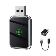 Wireless Carplay Android Auto Adapter 2 in 1 Mini Box Plug&Play Wireless Dongle