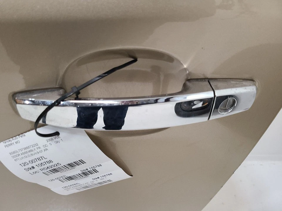 2008-2010 SATURN VUE Driver Left Front LH Door Electric Gold 20940446 Foto 3 de 4