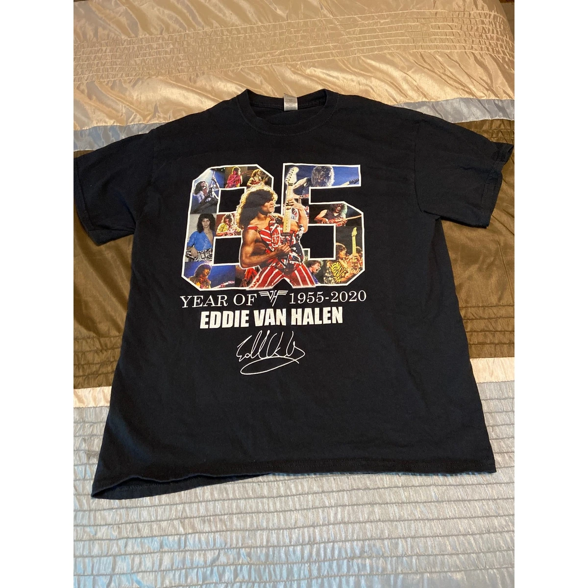 Eddie Van Halen Shirt In Men's T-Shirts for sale | eBay