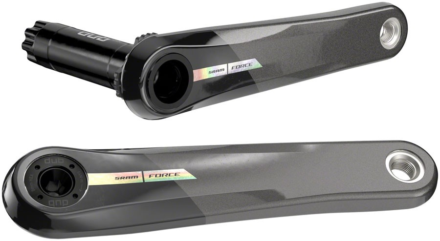 12-ступенчатый кривошипно-шатунный рычаг SRAM Force Wide Carbon диаметром 1725 мм в сборе со шпинделем DUB - 48190₽