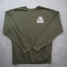 Pat McAfee For the Brand Sweatshirt Mens XL Green Pullover Crewneck Sweater