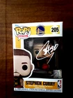 Stephen Curry of the Golden State Warriors autographed Funko Pop COA