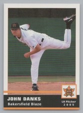 John Danks 2005 Grandstand Bakersfield Blaze