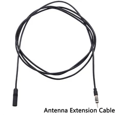 Car Radio Antenna Aerial Extension Coax Cable Lead 9'ft Male to Female Connect.