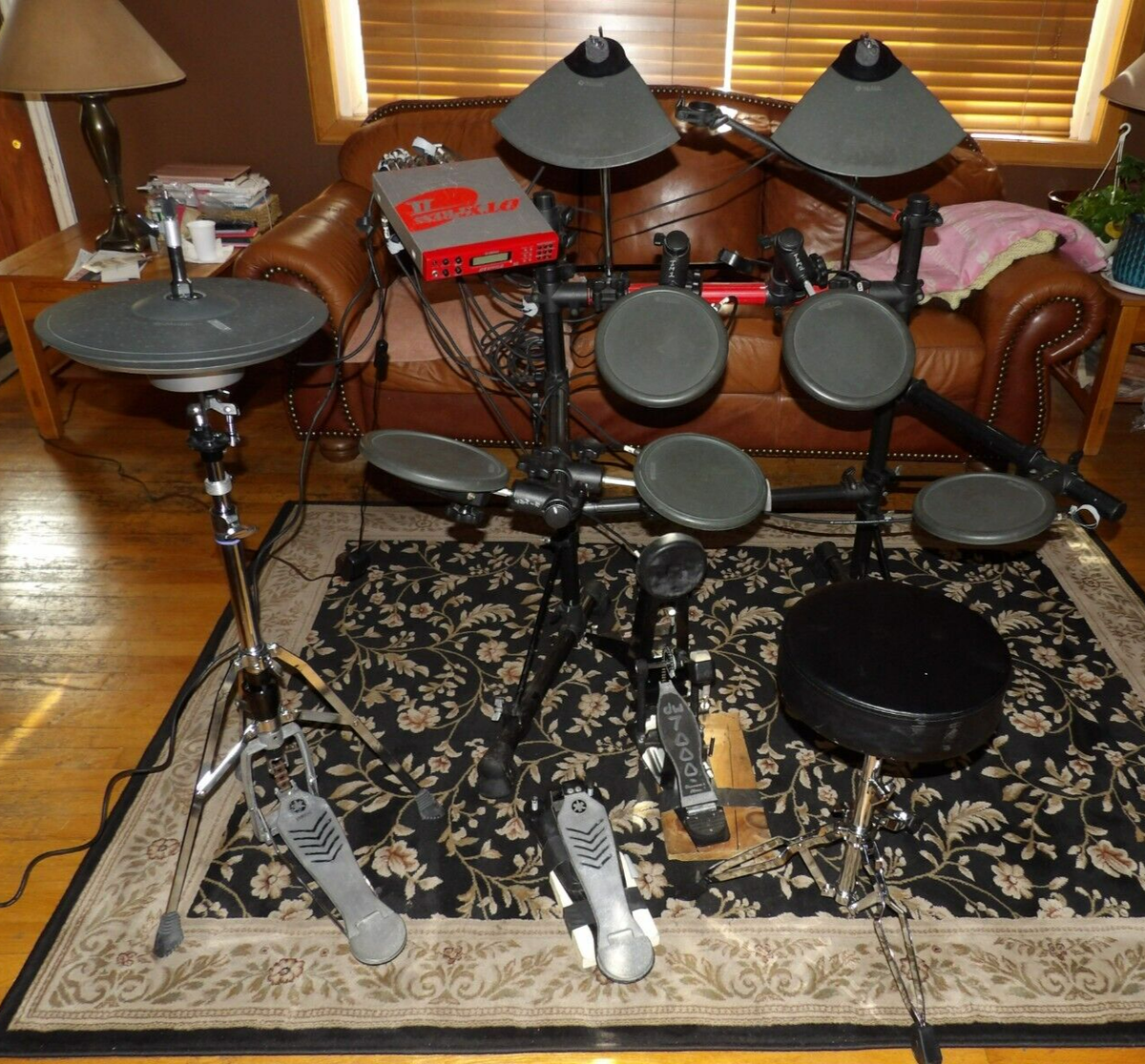 Yamaha DTXpress II Electronic Drum Set Complete W/Extras Yamaha DTXpress II Electronic Drum Set Complete W/Extras