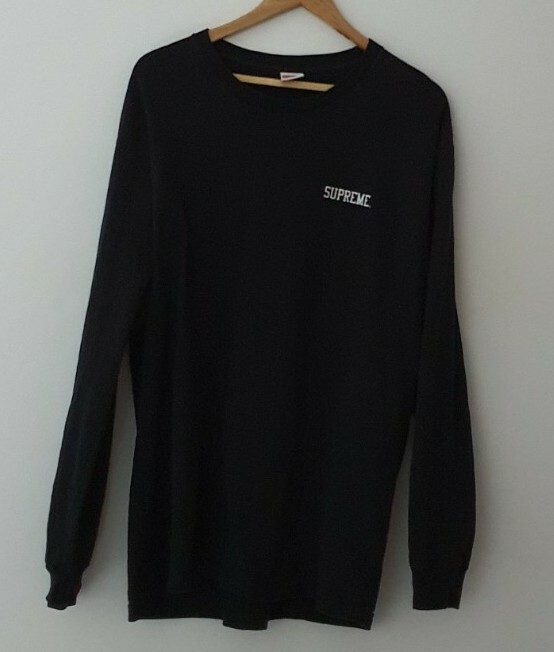 FW16 Supreme Araki Orchid L/S tee black Long sleeve size XL FW16 Supreme Araki Orchid L/S tee black Long sleeve size XL