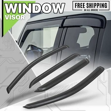 Smoke Window Visor Shade Vent Wind Rain Deflector Guard fit 05-07 Ford Freestyle