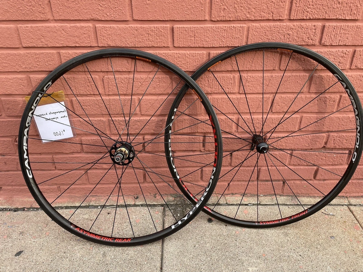 Campagnolo Hyperon Ultra Carbon Rim Brake Wheelset Road Campy 700c