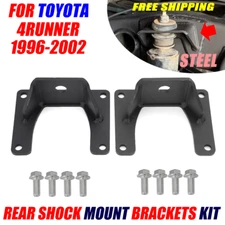 For Toyota 4runner 1996-02 Rear Upper Outboard Shock Mount Repair kit Pair Steel