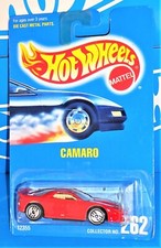 Hot Wheels Early-Mid 1990s Mainline #262 Camaro Red w/ Tan Interior UHs