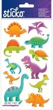 Dinosaurs, 3D scrapbook sticker - Sticko 52-45012