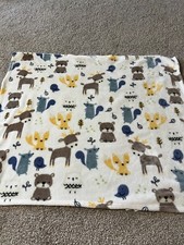 Baby Starters Baby Security Blanket Lovey 30 X 36 Deer Fox Bear Owl Animals