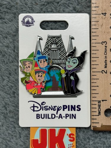 NEW Disney Pin Maleficent Build A Pin Sleeping Beauty Fairies Flora Fauna Pins - Picture 2 of 3