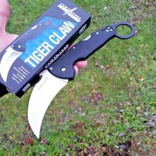 Cold Steel Big Cat Claw Lockback Folding Knife 3" S35VN Steel Blade G10 Handle