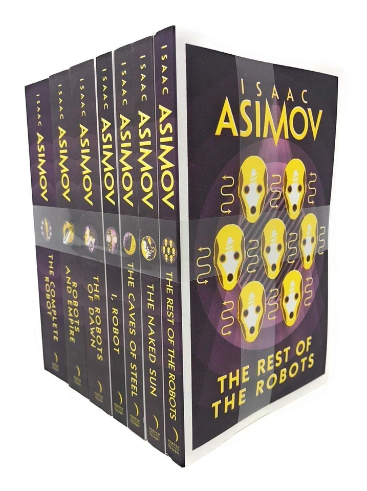 Isaac Asimov 7 Books Collection Set (The Rest Of The Robots...Series NEW Paprbck