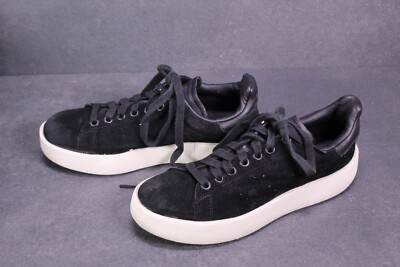 Adidas Sneaker Stan Smith Bold Damen Sportschuhe Gr. 38  Leder schwarz SB1576