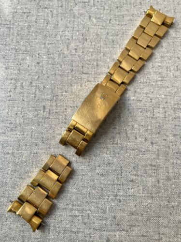 Vintage Rolex 78354 Watch Band Goldfield Bracelet Strap Buckle ORIGINAL - Picture 1 of 11