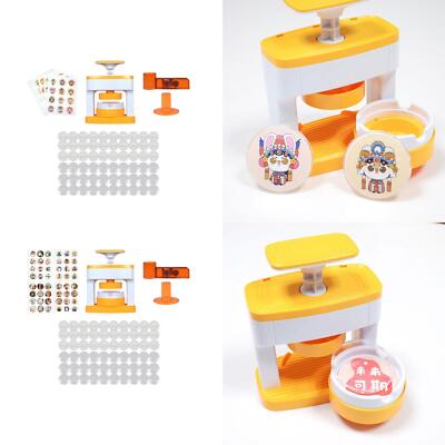 DIY Pin Anstecker Button Maker Button Maker Maschine Beschläge 55mm Kreativ