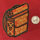 1966 Boy Scouts Of America, Pack-O-Ree, Englwood Lenape Dist. Embroidered Patch — photo 2