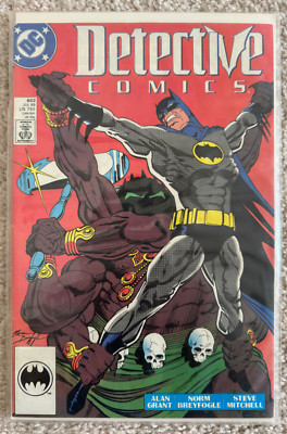 Detective Comics #602 DC Comics July 1989 Batman 80s Vtg Vintage JLA