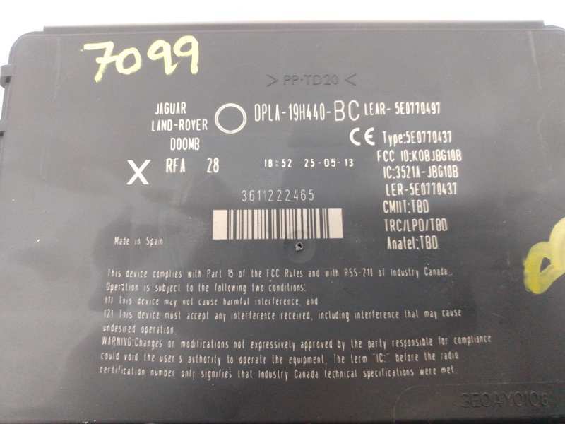 A115 Jaguar / Land Rover Control Module ECU Unit 3E0AY0106 
