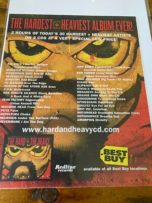 1999 Best Buy The Hard &amp; Heavy CD ad | eBay