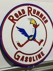 Vintage Style Road Runner Gasoline Gas Oil  Metal Heavy Sign