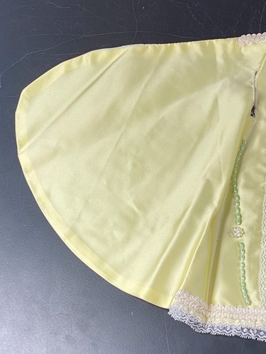INFANT of PRAGUE JESUS Handmade Vestments Catholic Church Yellow chalice Vtg - Picture 13 of 23