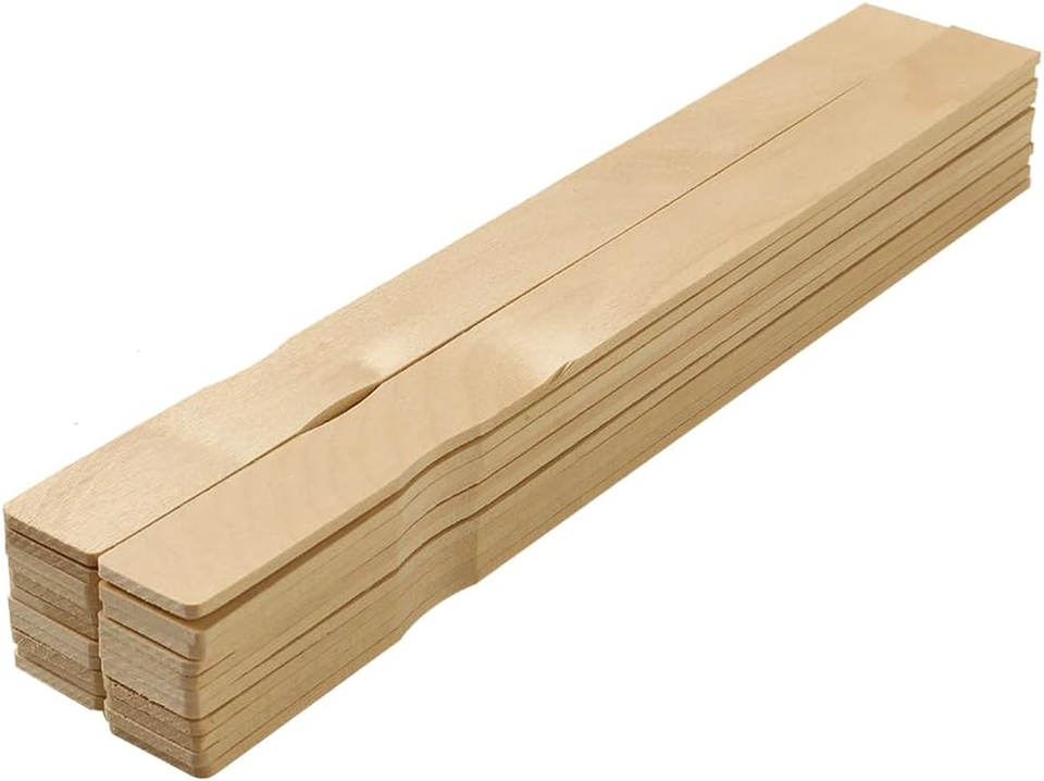 10Pcs Paint Stir Sticks 12" Wooden Paint Crafts Sticks for Paint Mixing