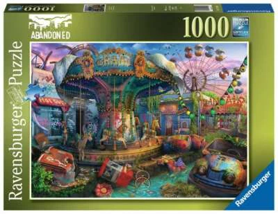 RAVENSBURGER PUZZLE*1000 TEILE*ABANDONED*GLOOMY CARNIVAL*RARITÄT*OVP