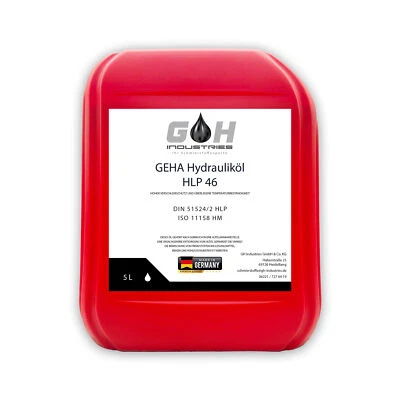 SGPLUSMH 5 L Hydrauliköl HLP 46 ISO VG 46 nach DIN 51524 Teil 2 Kanister 5 Liter