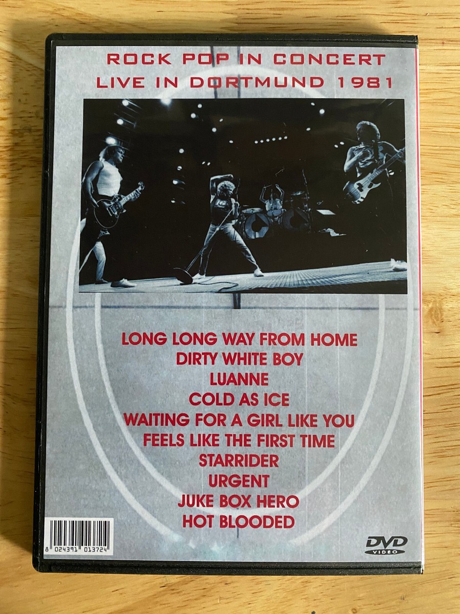 Foreigner - Rock Pop In Concert Live 1981 DVD Mick Jones | eBay Foreigner - Rock Pop In Concert Live 1981 DVD Mick Jones | eBay