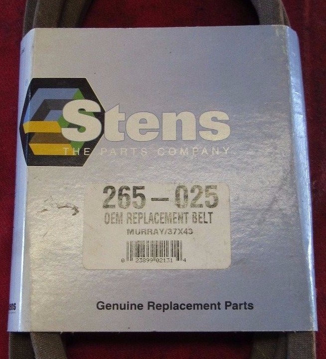 Stens Murray 265-025 Ersatzriemen - 037 X 43 MA, Ca. 213 Cm Länge, Für Heck- Und Seitenauswurfdecks